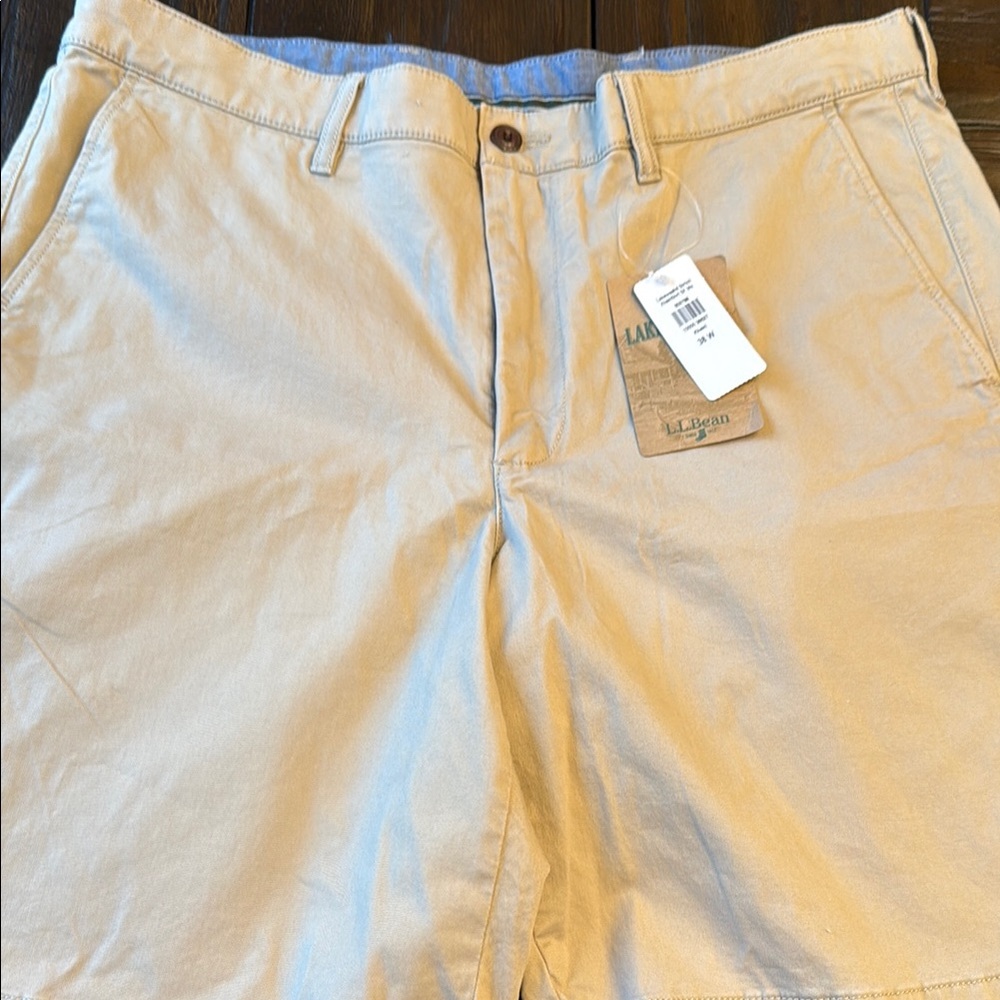L.L.Bean Tan Chino Shorts